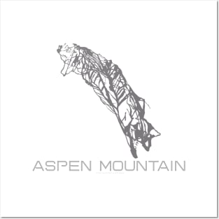 Aspen Mountain Resort 3D Posters and Art